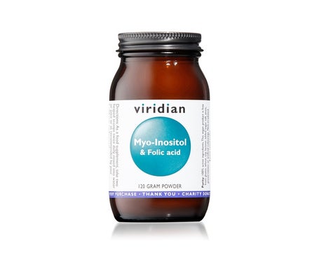 Viridian Myo Inositol y Ácido Fólico 120g
