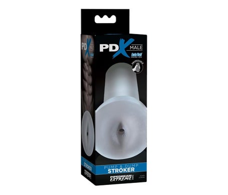 PDX Male Pump And Dump Stroker Masturbador Transparente 1 ud