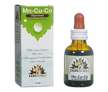 Erbenobili Oligoceleste Mn-Cu-Co Manganeso Cobre Cobalto 50ml | Natural Doctor