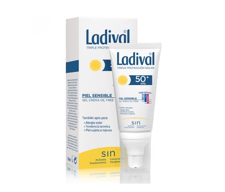 Ladival Pack Sensitive Fps50 + Lipstick
