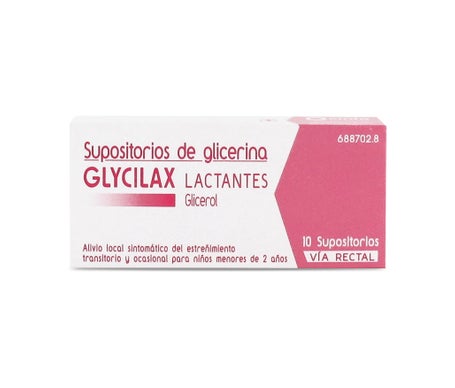Cinfa Glycilax Lactantes 10uds