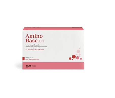 LCN Amino Base Sabor Frutos Rojos 30 sobres