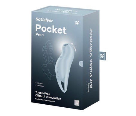 Satisfyer Pocket Pro 1 Estimulador Clítoris Azul Claro 1ud