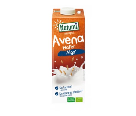 Natumi Bebida Vegetal Avena Algas Sin Gluten Bio 1L