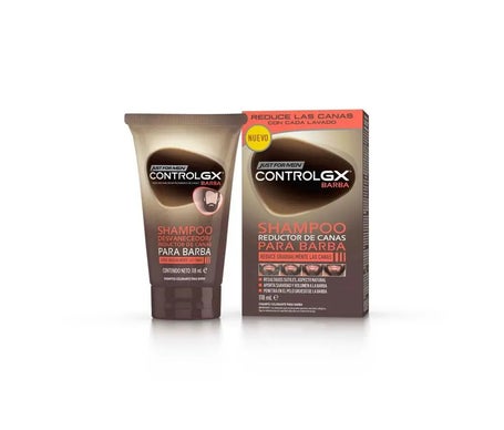 Just for Men Control Gx Barba Champú Reductor de Canas 118ml
