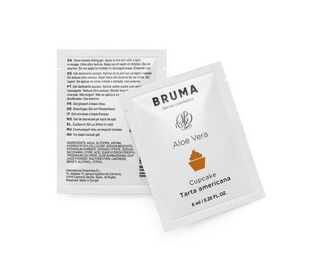 Bruma Gel Deslizante Aloe Vera Sabor Tarta Americana 6ml