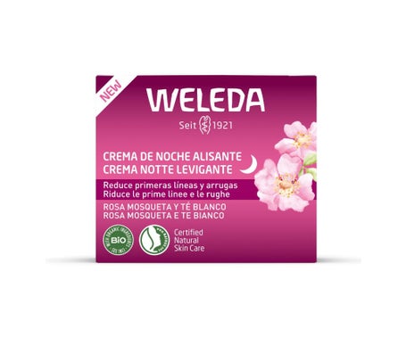Weleda Crema de Noche Alisante Rosa Mosqueta y Té Blanco 40ml