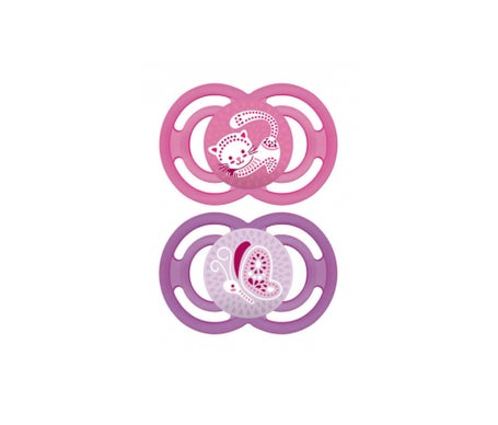 Mam Pacifier Perfect 6+ Meses Silicona Strilisation Bote Silicona x2 (Infantil o Modelo Garon)