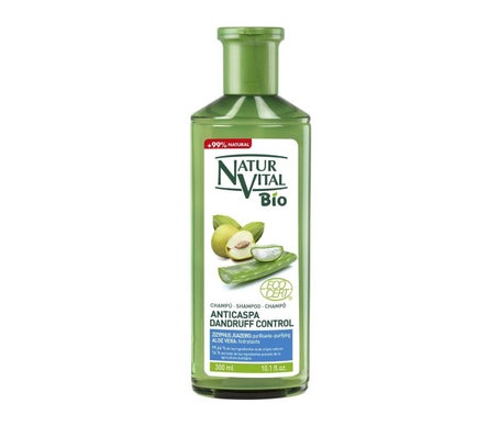 NaturVital Champú Bio Ecocert Anticaspa 300ml