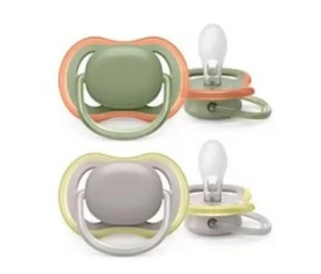 Philips Avent Chupete Ultra Air 6-18Meses Neutro 2uds