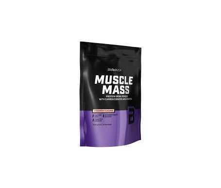BioTech USA Muscle Mass Fresa 1000g