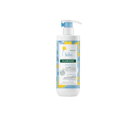 Klorane Bebé Lait de Toilette Loción Limpiadora 500ml