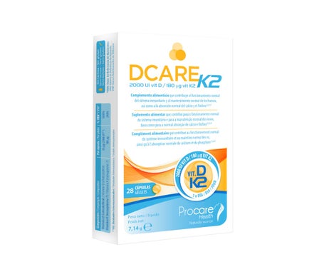 Procare Dcare K2 Procare 28caps