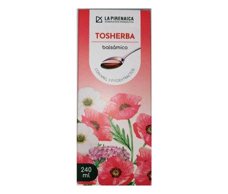 La Pirenaica Tosherba Balsámico con Miel y Fitoextractos 240ml | Natural Doctor