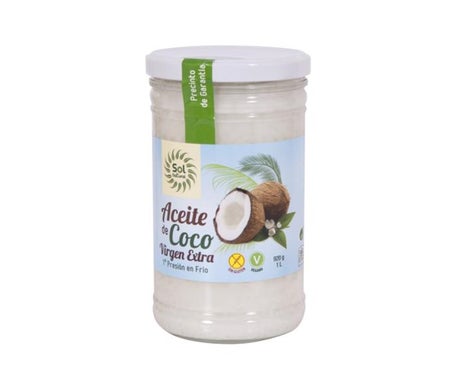 Solnatural Aceite de Coco Vírgen Extra Bio 1L