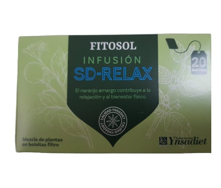 Fitosol Infusiones SD-Relax 20 bolsitas filtro de Producciones Dietéticas La Mancha | Natural Doctor