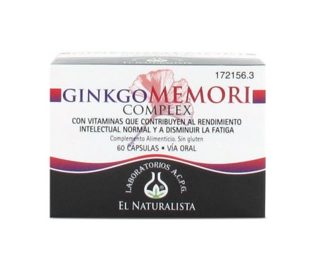 El Naturalista Ginkgo Memori Complex 60caps