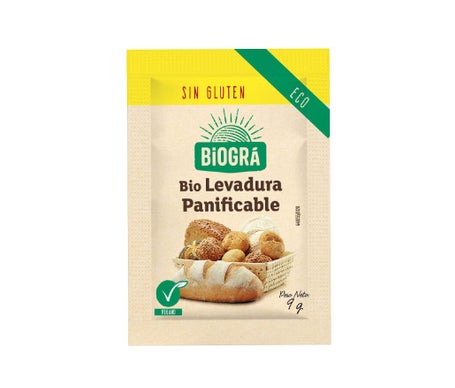 Biográ Levadura Pan Sin Gluten Eco 9g