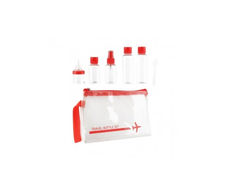 Kit de botella de viaje Delatex Fl Travel X5 | Natural Doctor