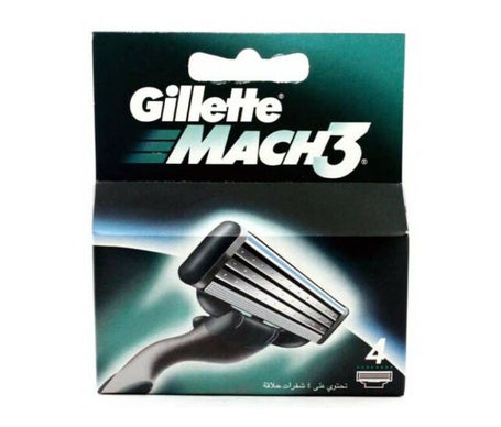 Gillette Mach3 Recambio 4ud.
