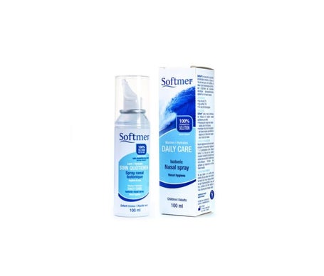 Softmer Spray Nasal Isotónico Agua de Mar Adulto Infantil 100ml