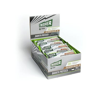 Finisher Barritas Proteicas Chocolate con Leche 20 uds