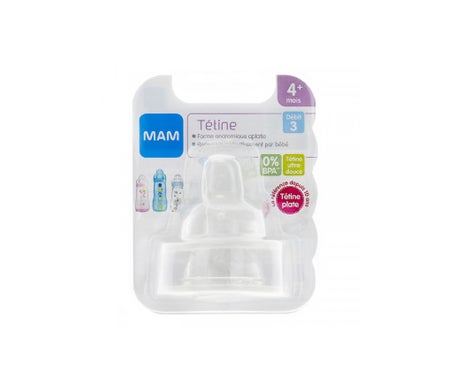 Baby Mum Quick Flow 3 Silicone 2uts