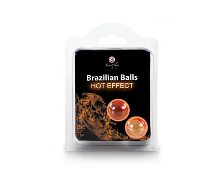 Secret Play Brazilian Balls Efecto Calor 8gr