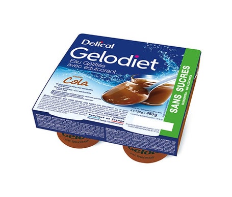 Delical Gelodiet Water S/S Cola 4X120