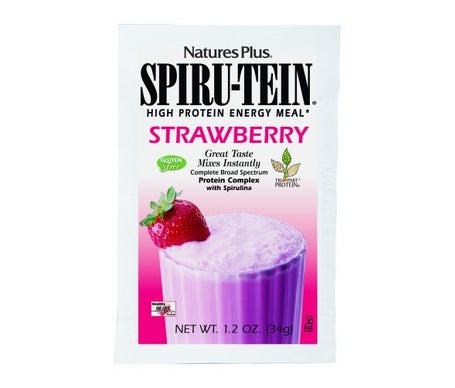 NaturesPlus Spiru Tein Fresa Sobre 34g