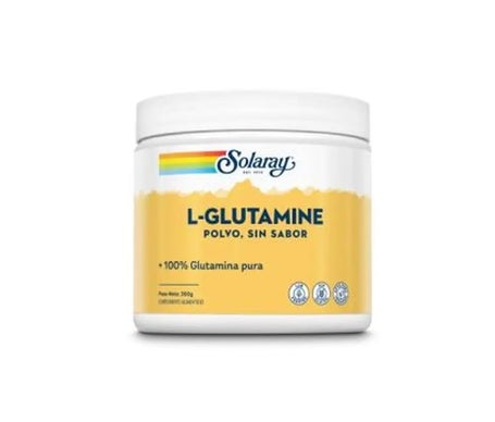 Solaray L-Glutamina Polvo 300g