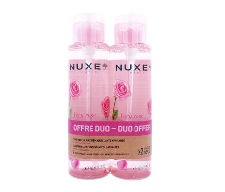 Nuxe Very Rose Agua Micelar Desmaquillante Calmante 2x400ml