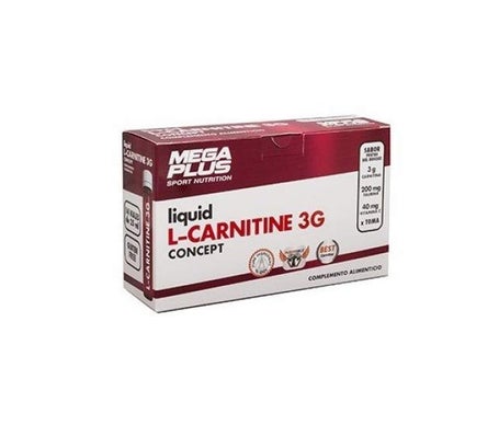 Mega Plus L-Carnitine Concept 14 Viales
