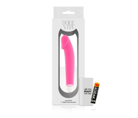 Vibrador DOLCE VITA Genius 15.8 cm Rosa