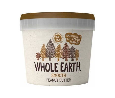 Whole Earth Crema de Cacahuete Original Suave Sin Azúcar 1kg | Natural Doctor