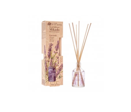 La Casa de los Aromas Botanical Essence Reed Diffuser-Mikado Lavanda 50ml