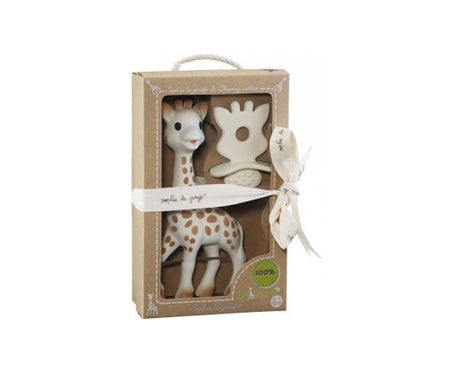 Sophie La Girafe + Chupete 100% Hevea Natural