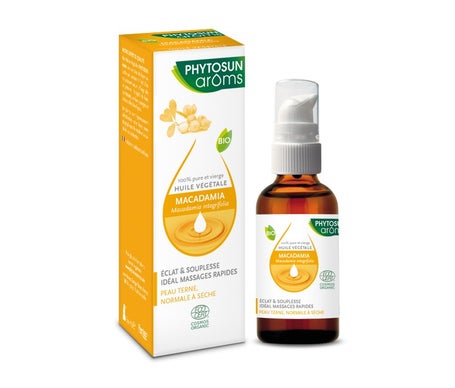 Phytosun Aroms Vgtal Oil Macadamia Organic Botella 50 Ml