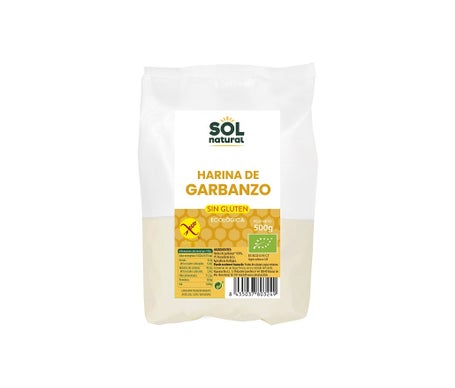Sol Natural Harina Garbanzo Sin Gluten 500g