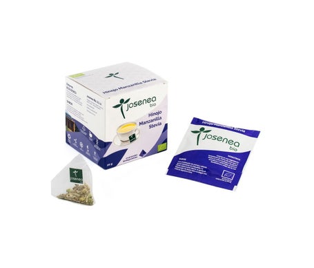 Josenea Hinojo Manzanilla Stevia BIO 15 pirámides en sobre