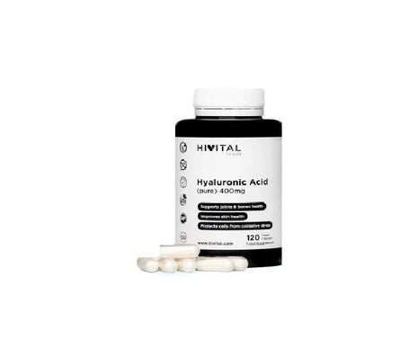 Hivital Foods Hyaluronic Acid Pure 400mg 120caps