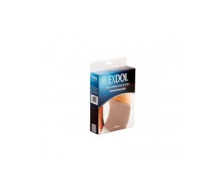Exdol Faja Lumbar Elástica Transpirable beige T-S 1ud
