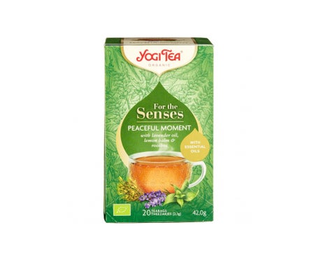 Yogi Tea Para Los Sentidos Instantáneos De Silencio 20 Bolsitas
