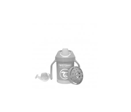 Twistshake Mini Cup Gris Pastel +4M 230ml