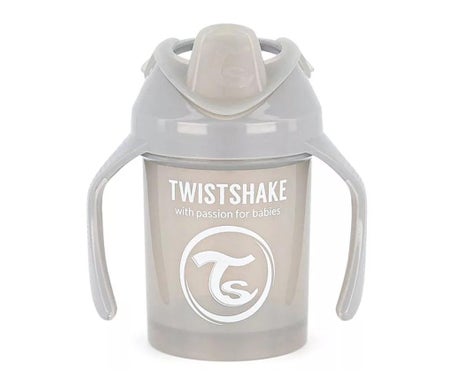Twistshake Mini Cup Gris Pastel +4M 230ml