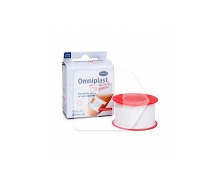 Omniplast esparadrapo tejido resistente blanco 10m