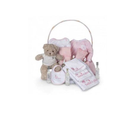 Bebe De Paris Cesta Bebe Spa Plena Rosa Promofarma