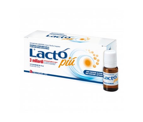 Recordati Lacto Più 3 Billones Fermentos Lácticos 12 Ampollas