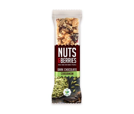 Nuts&Berries Barrita Chocolate Nego-Cardamomo 40g
