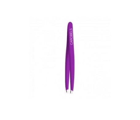 DepilSense Pinza Depilar Antideslizante Acero Violeta